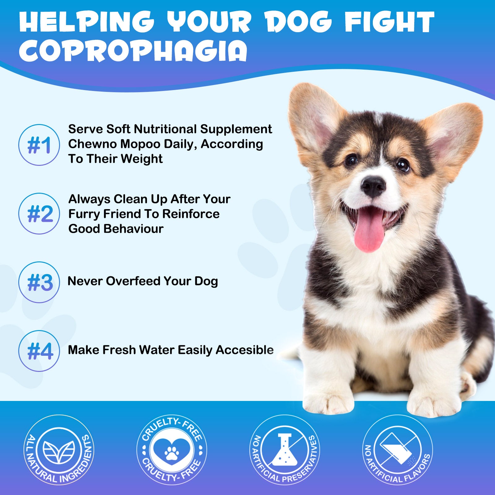 Worafy No Poo Immune Chews For Dogs