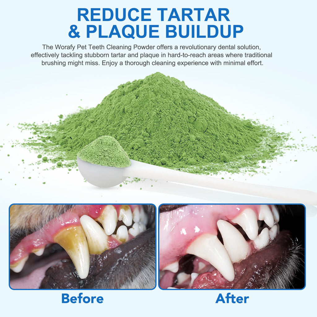 Worafy Pet Dental Cleaning Powder 100g