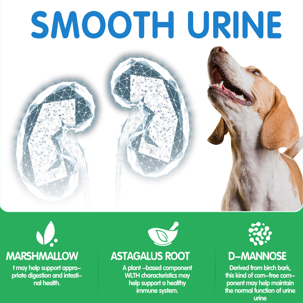 Worafy Bladder Control & Cranberry Chews For Dogs