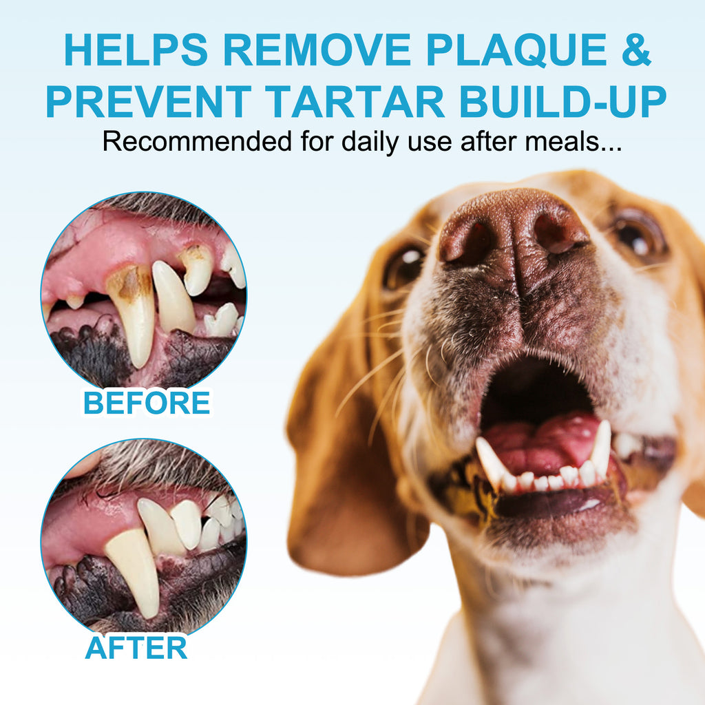 Worafy Dental Care Finger Wipes For Dogs and Cats 50 Wipes