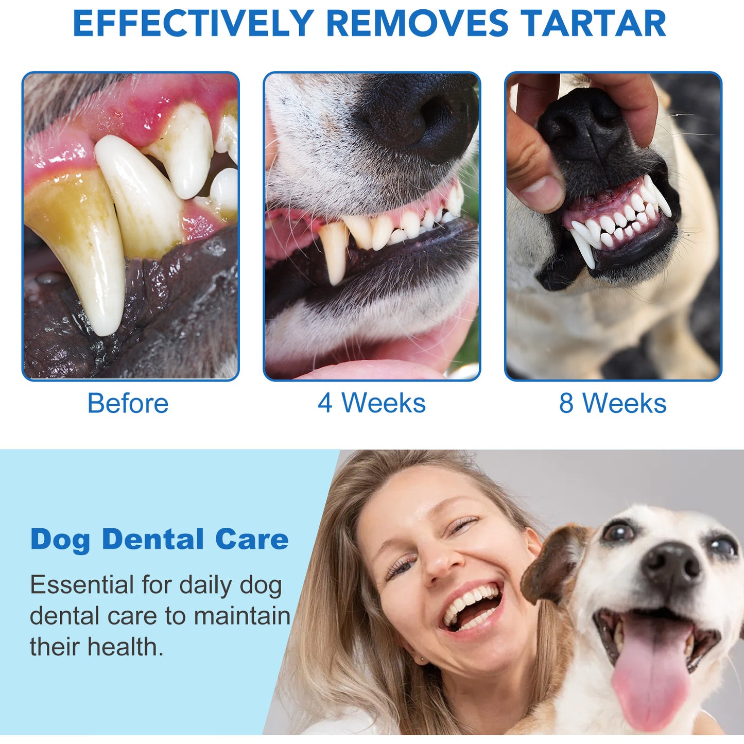 Worafy Pet Dental Cleaning Powder 100g