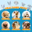 Worafy 15 in 1 Multivitamin + Hip & Joint + Skin & Coat Chews For Dogs