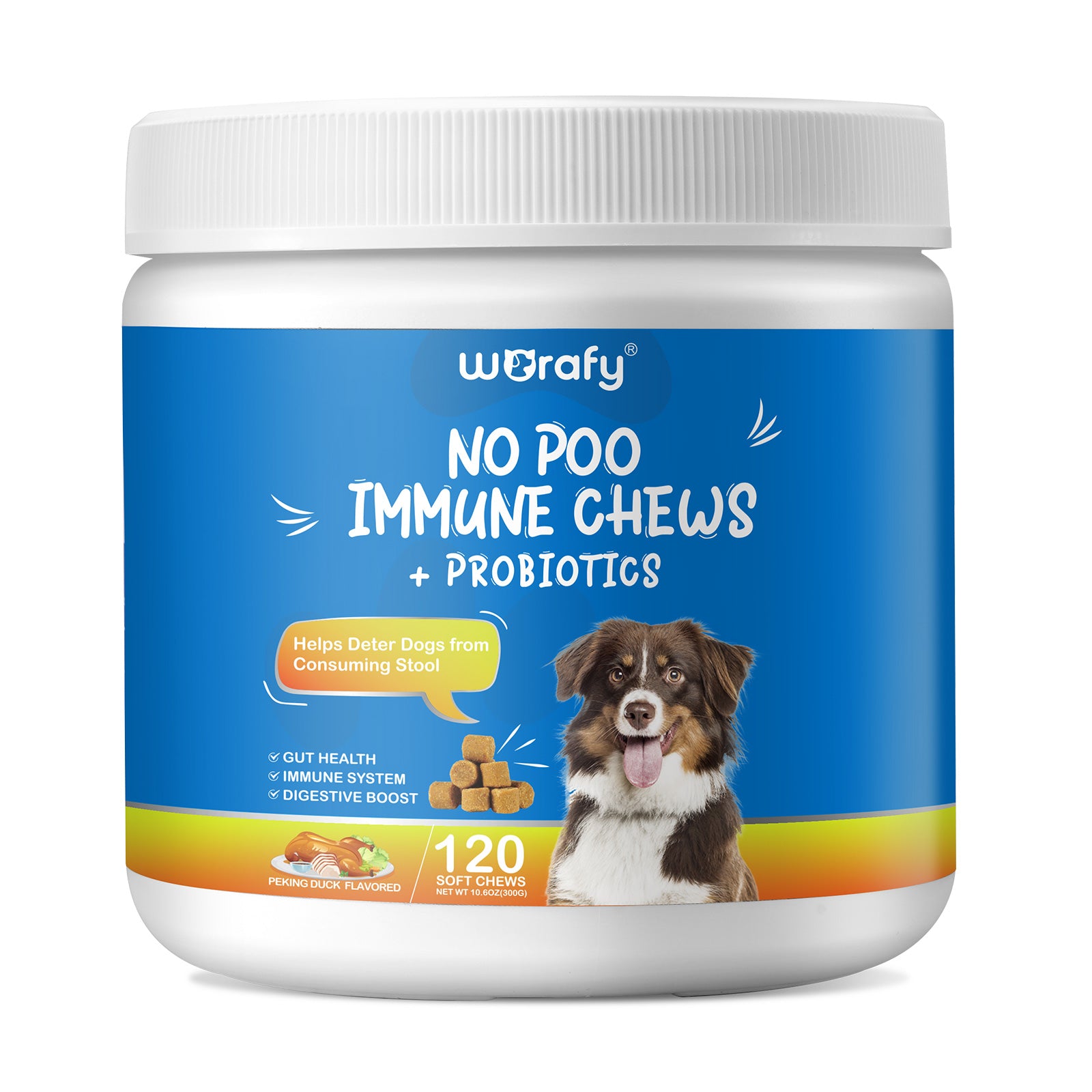 Worafy No Poo Immune Chews For Dogs