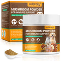 Worafy Mushroom Powder Dor Immune Support Beta-Glucans and Polyphenols 120g