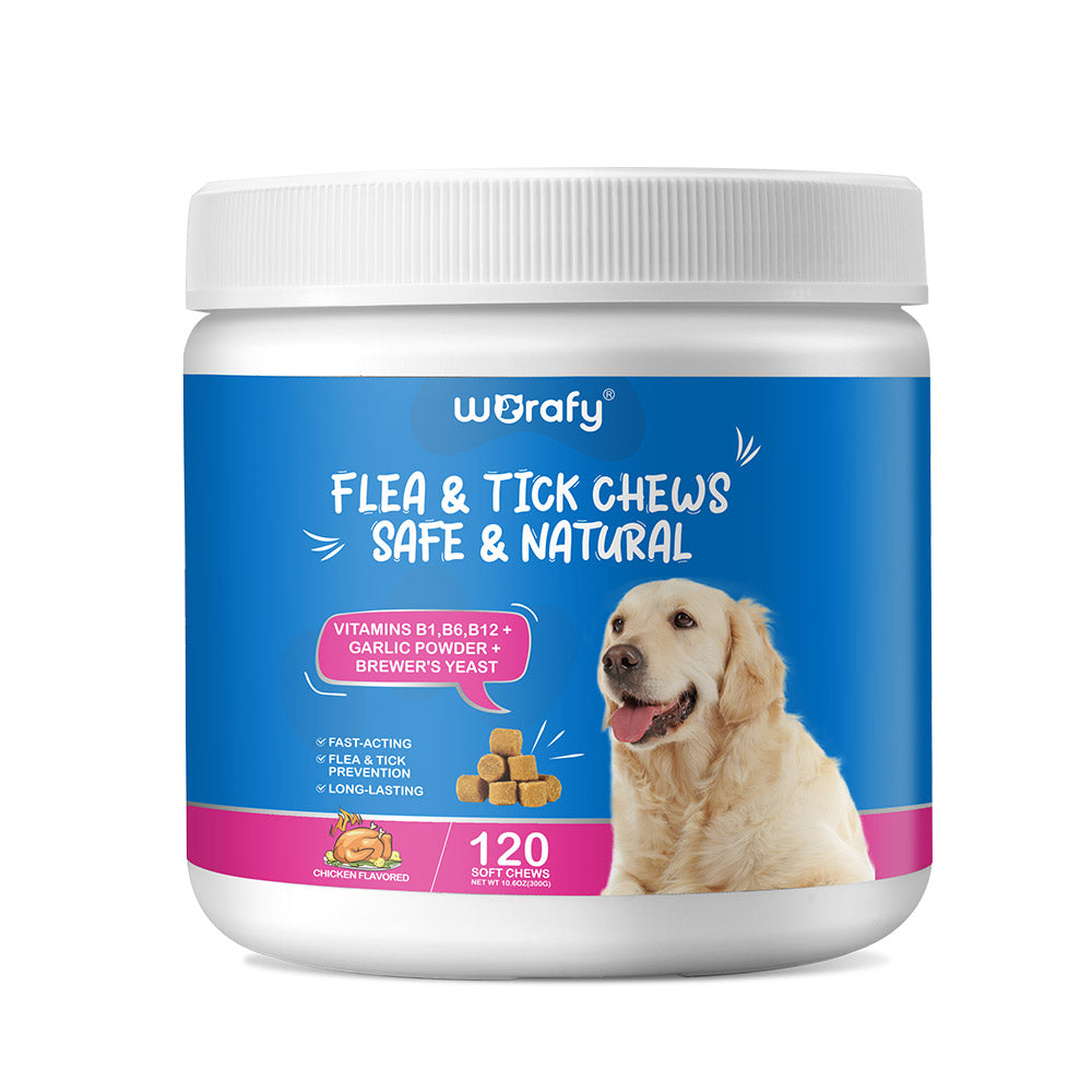 Worafy Flea & Tick Chews For Dogs