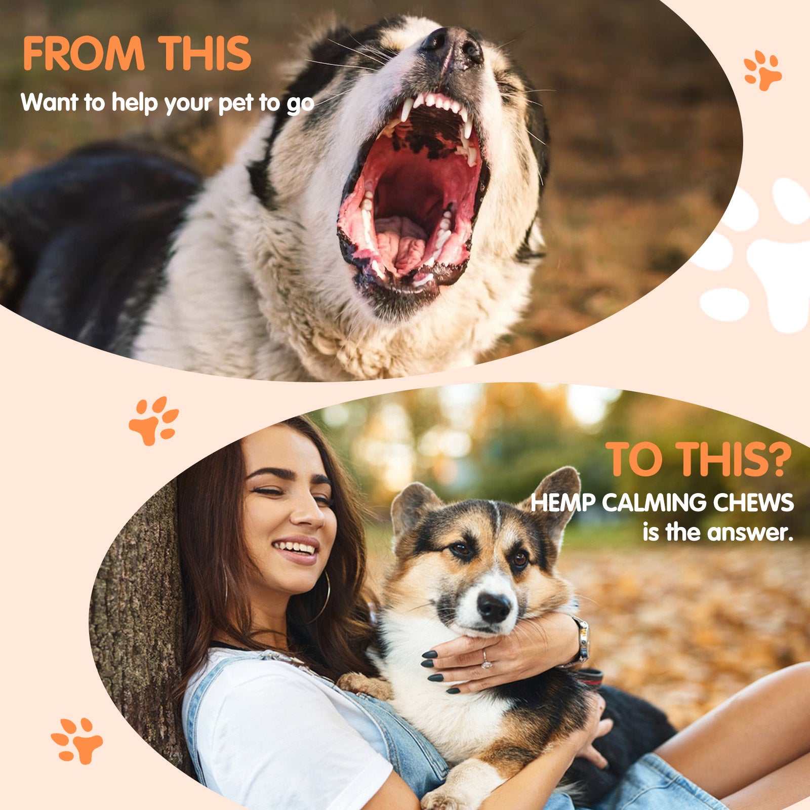 Worafy Hemp Calming Chews For Dogs/DUCK