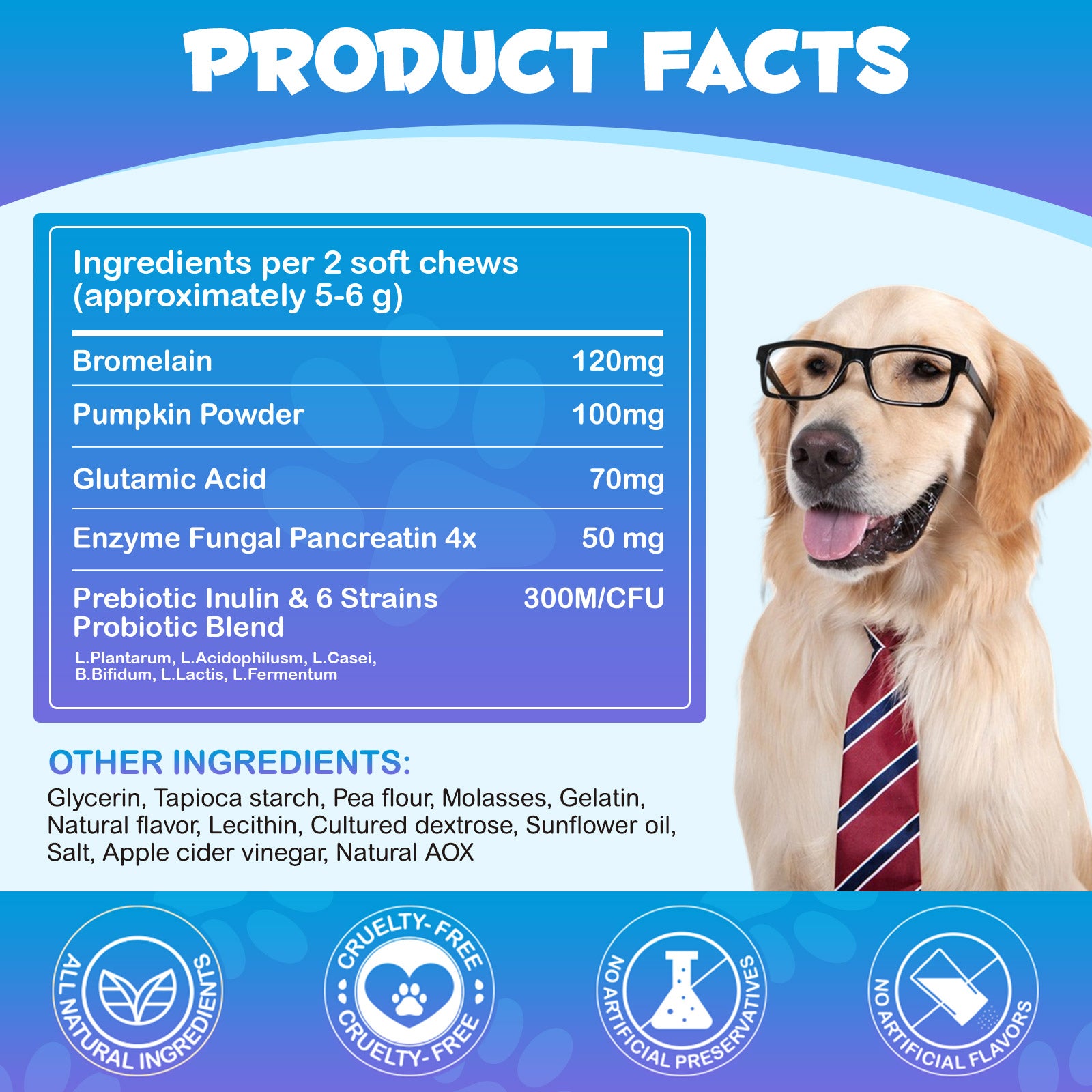 Worafy No Poo Immune Chews For Dogs