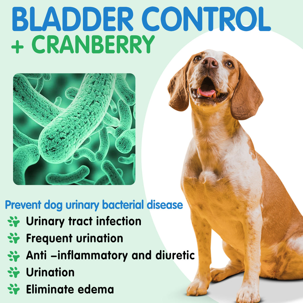 Worafy Bladder Control & Cranberry Chews For Dogs