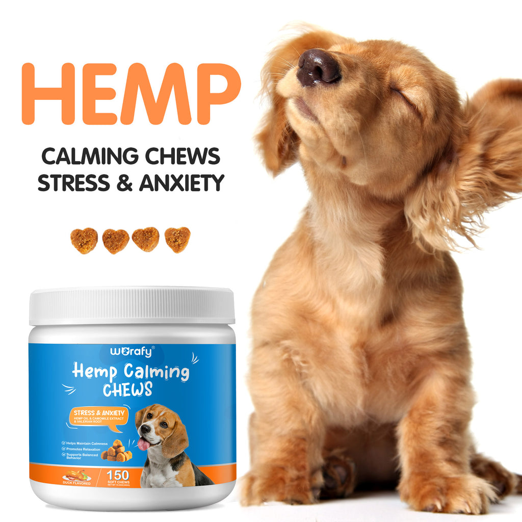 Worafy Hemp Calming Chews For Dogs/DUCK