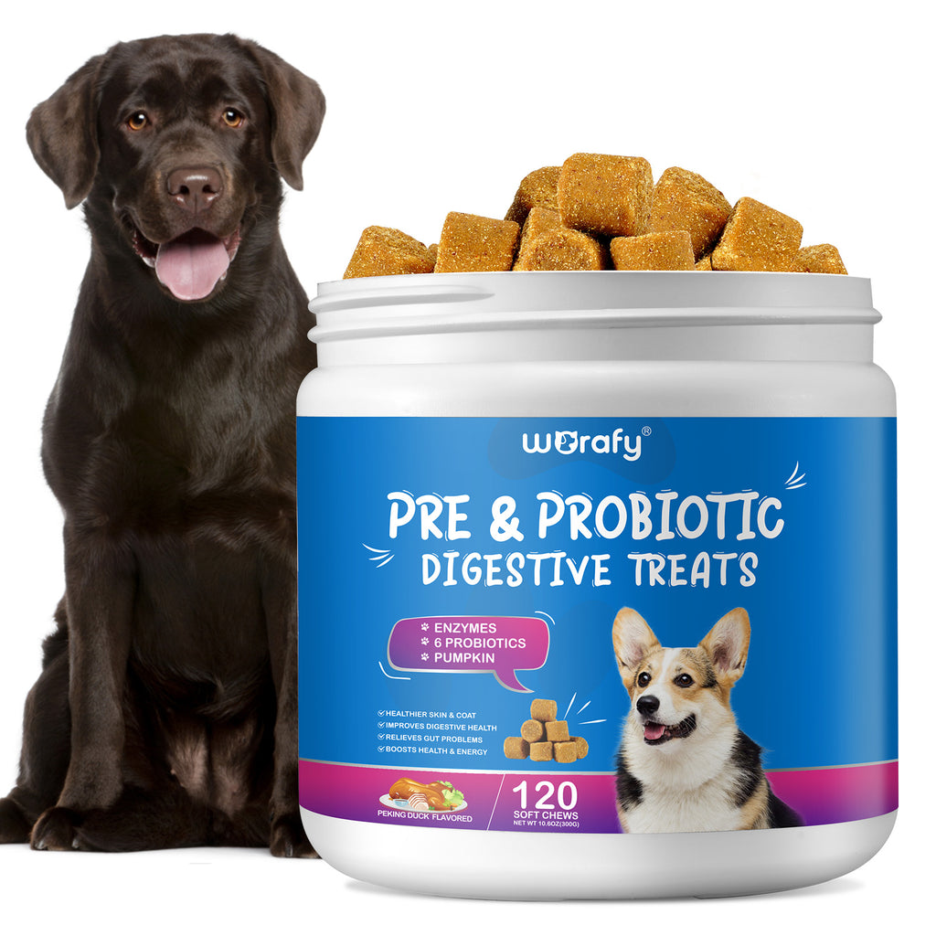 Worafy Pre & Probiotic Digestive Treats For Dogs