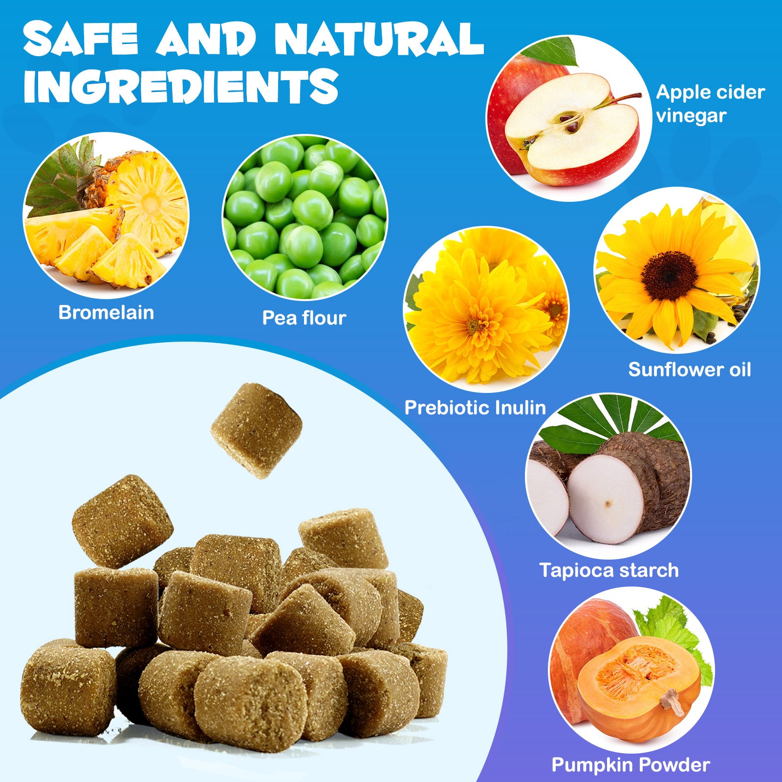 Worafy No Poo Immune Chews For Dogs