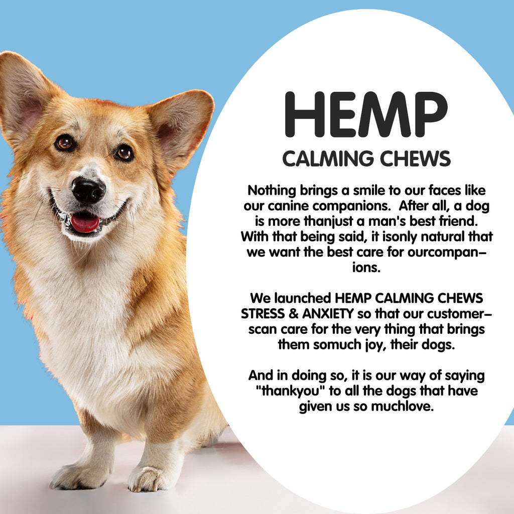 Worafy Hemp Calming Chews For Dogs/PEKING DUCK