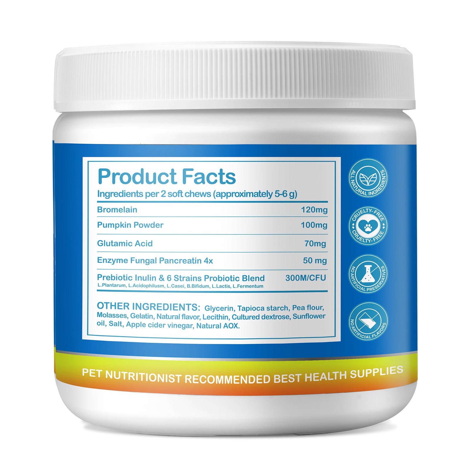 Worafy No Poo Immune Chews For Dogs