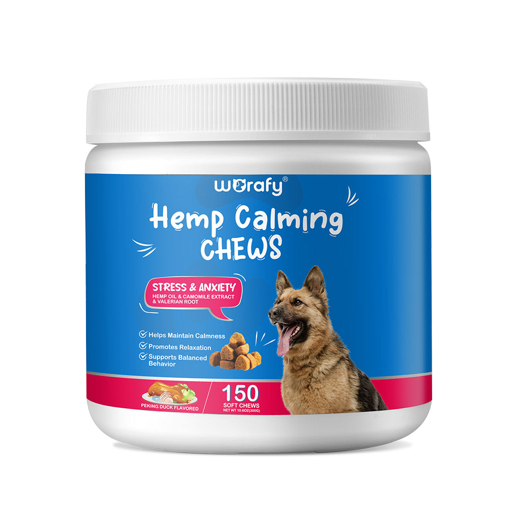 Worafy Hemp Calming Chews For Dogs/PEKING DUCK