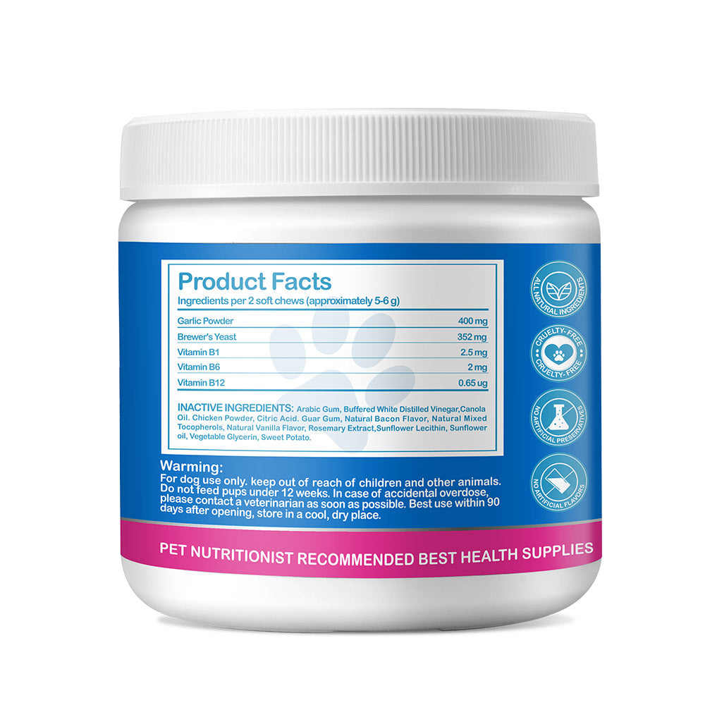 Worafy Flea & Tick Chews For Dogs